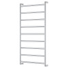 Chrome Kaya Heated Towel Rail, 600 x 1200mm
