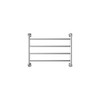 Lillian Heated Towel Rail, 600 x 458mm, Modern vintage design Chrome