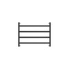 Koko Heated Towel Rail, 600 x 450mm, Matte Black