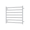 Isabella Heated Towel Rail, 900 x 750mm, Chrome