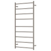 Isabella Heated Towel Rail, 600 x 1200mm, Brushed Nickel