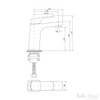 Specification Sheet for the Chaser basin mixer.  By Bella Vista.