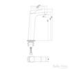 Specification Sheet Chaser tall basin mixer by Bella Vista