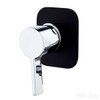 Shower / Bath Mixer - 'Vivo' Chrome and Black electroplated finish