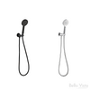 Handheld - Round Shower Head with Wall Bracket