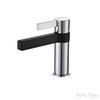 Product image of the  Basin Mixer - Vivo Chrome and Black electroplated finish