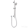 Round Shower Rail - Builder's Range pictured in chrome