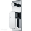 Chrome Seto Wall Mixer with Diverter