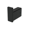 Product image of the Tono Robe Hook in matte black.