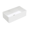 Product image of the Olivia Single Butler Sink, Large. View of the plain side.
