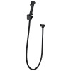 Square hand-held bidet sprayer. Product image in matte black
