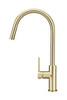 Round Piccola Pull Out Kitchen Mixer with Pin Handle in Tiger Bronze
