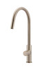 Product image Round Piccola Pull Out Kitchen Mixer with Pinless Handle in Champagne