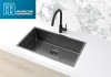 Lavello Kitchen Sink - Single Bowl 760 x 440 in gun metal.