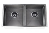 Lavello Kitchen Sink - Double Bowl 860 x 440 in gun metal.