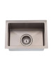 Lavello Bar Sink - Single Bowl 272 x 382 in Brushed Nickel