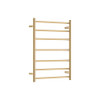 Isabella Heated Towel Rail, 600 x 800mm, Urban Brass