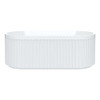 Eleanor Fluted Freestanding Acrylic Bath