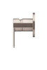 Round Paddle Wall Mixer  champagne , by Meir. Use in your bathroom for the shower, bath or basin.