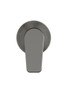 Round Paddle Wall Mixer shadow, by Meir. Use in your bathroom for the shower, bath or basin.