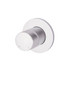 Round Pinless Wall Mixer chrome, by Meir. Use in your bathroom for the shower, bath or basin.
