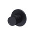 Round Pinless Wall Mixer in matte black, by Meir. For use in your bathroom, laundry or kitchen.