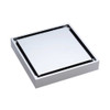 Chrome Square Tile 2-in-1 Floor Waste, 88mm Outlet