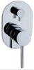 Ideal Wall Mixer With Diverter in chrome. Ideal Wall Mixer With Diverter in chrome.