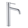 Ideal High Basin Mixer Curved in chrome./