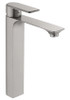 Bateau high basin mixer in brushed nickel.