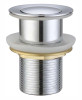 Chrome Push Plug Waste 32mm