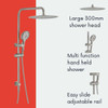 Product image of the ideal shower system with rail