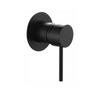 Product image of the Ideal shower mixer in matte black.