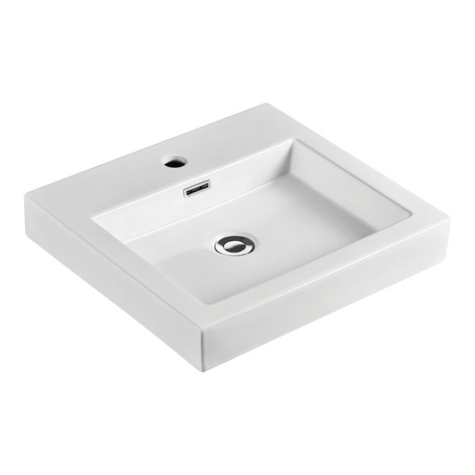 Product image of the COMO White BasinL 475 x W 430 x H 80 mm