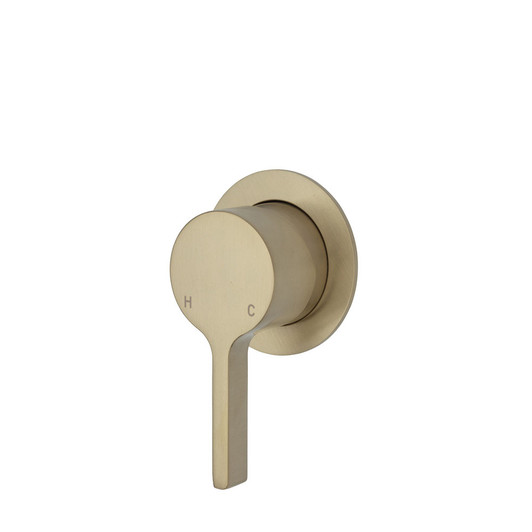 Urban Brass small round plate wall mixer