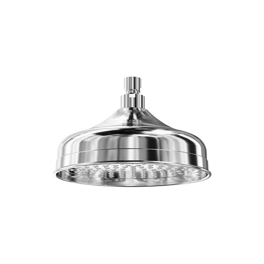 Chrome round 208mm diameter shower head only