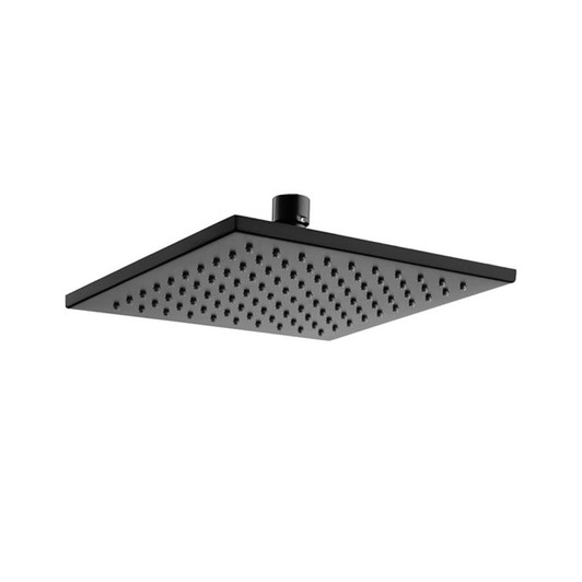 black square overhead rain 200mm shower (head only)