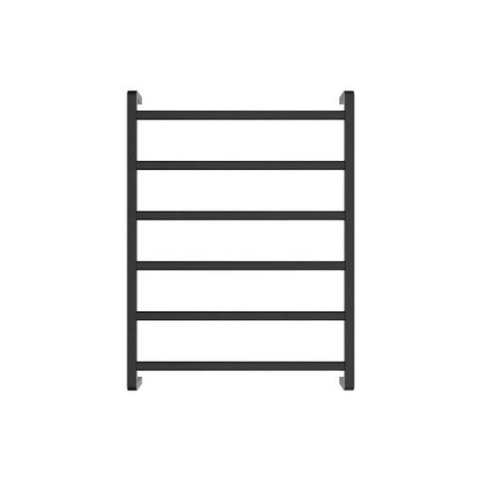 Koko Heated Towel Rail, 600 x 800mm, Matte Black Koko Heated Towel Rail, 600 x 800mm, Matte Black