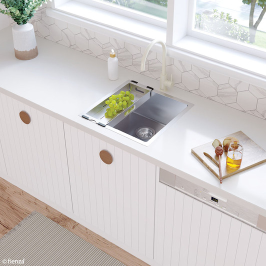 Hana Sink Colander, Stainless Steel