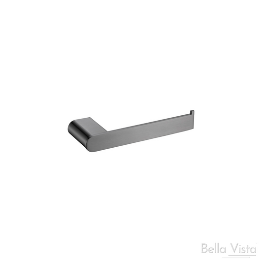 Gun Metal Toilet Paper Holder - Pradus - 'Curved'