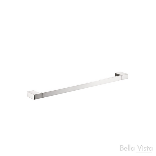 'Milos' - Single Towel Rail- Pradus Brushed Nickel 'Milos' - Single Towel Rail- Pradus Brushed Nickel