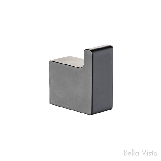 'Milos' - Robe hook - Pradus Gun Metal