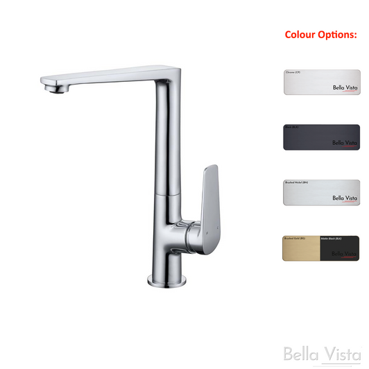 Kitchen Sink Mixer - 'Celsior' Brushed Gold