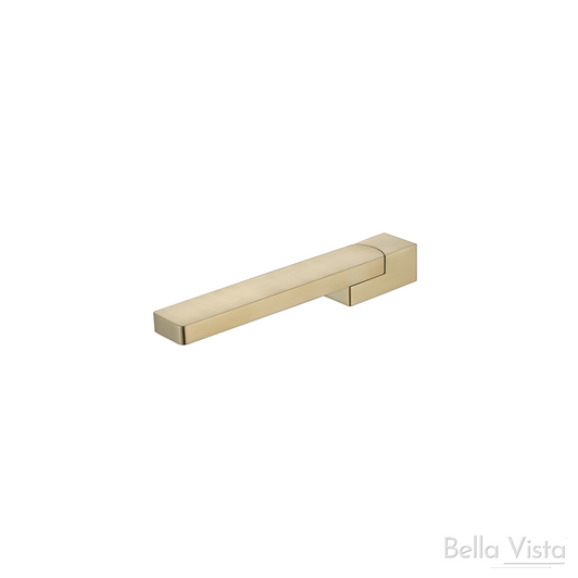 Deko Swivel Square Bath Spout Brushed Gold