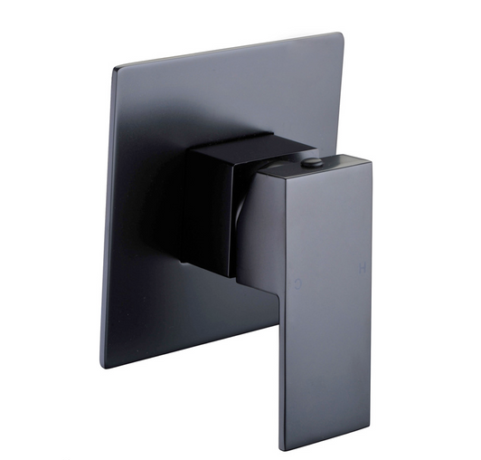 Shower and Bath Flick Mixer – Deko Square Matte Black