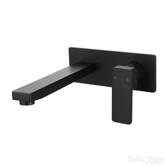 Combo mixer spout - 'Milos' Matte Black