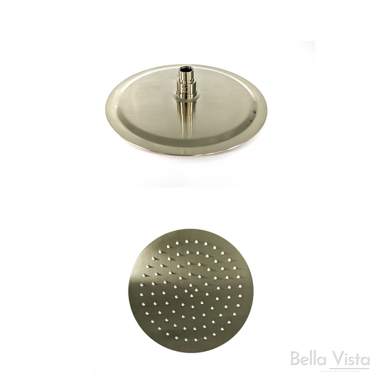 Shower Head Rainfall 'Stainless' - Round Brushed Gold Shower Head Rainfall 'Stainless' - Round Brushed Gold