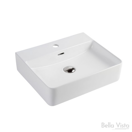 Matte White Riva Ceramic Basin - 504x420x130mm