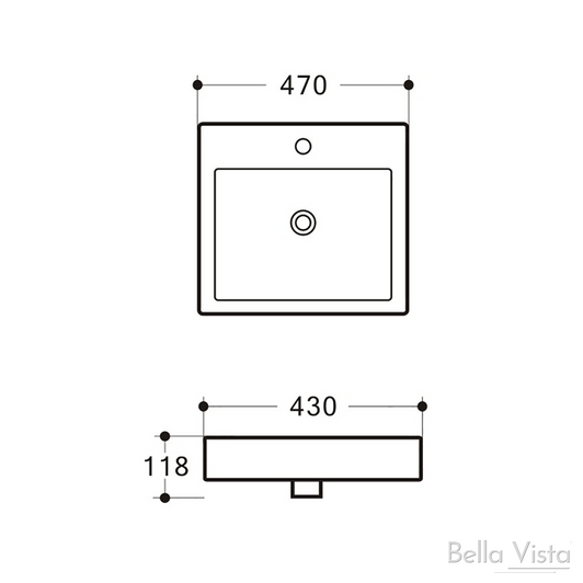 Specifications 470x420x118mm Specifications 470x420x118mm