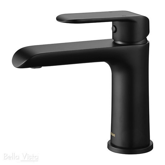 Product image of the Kara Basin Mixer in matte black